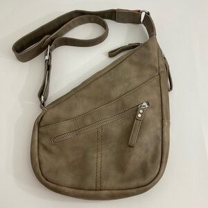 Crossbody brown bag